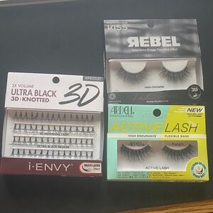 Kiss Rebel and i-ENVY Eyelash Bundle